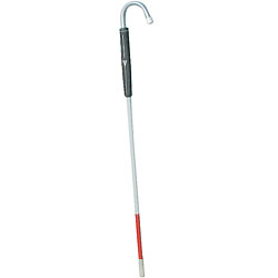 Typhlocane with crook handle